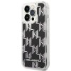 Karl Lagerfeld KLHCP14XLMNMK iPhone 14 Pro Max 6,7 hardcase czarny/black Liquid Glitter Monogram